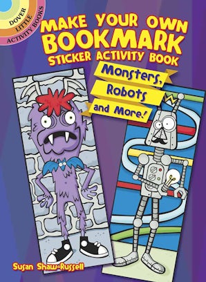 Make Your Own Bookmark Sticker Activity Book