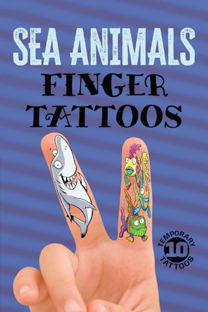 Sea Animals Finger Tattoos