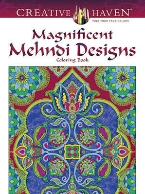 Creative Haven Magnificent Mehndi Designs Coloring Book