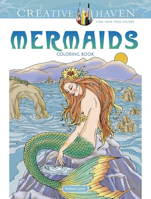 Creative Haven Mermaids Coloring Book