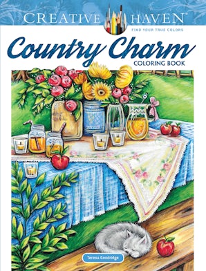 Creative Haven Country Charm Coloring Book