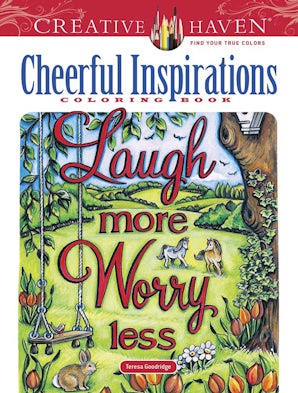 Creative Haven Cheerful Inspirations Coloring Book