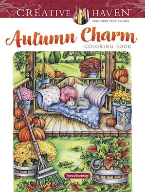 Creative Haven Autumn Charm Coloring Book – Dover Publications