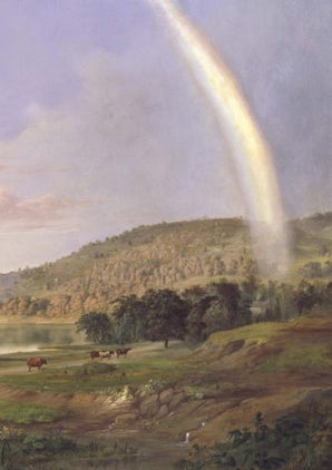 Landscape with Rainbow Notebook