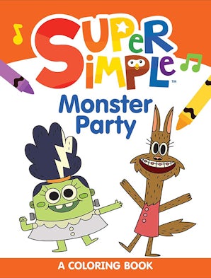 Super Simple™ Monster Party Coloring Book