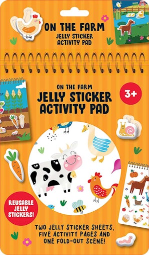 On the Farm Jelly Sticker Activity Pad