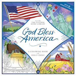 God Bless America: A Coloring Book with Bible Verses