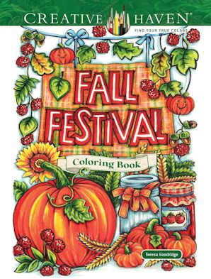 Creative Haven Fall Festival Coloring Book