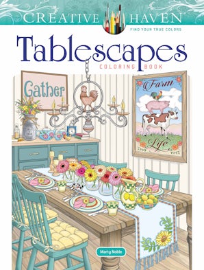 Creative Haven Tablescapes Coloring Book
