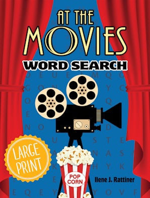 At the Movies Word Search (Large Print)