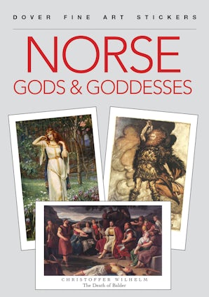 Dover Fine Art Stickers: Norse Gods & Goddesses