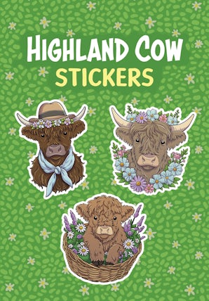 Highland Cow Stickers