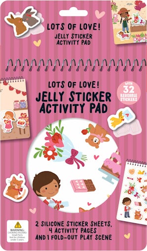Lots of Love! Jelly Sticker Activity Pad