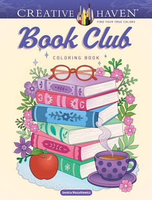 Creative Haven Book Club Coloring Book