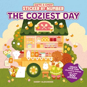 Cute & Cozy Sticker by Number: The Coziest Day