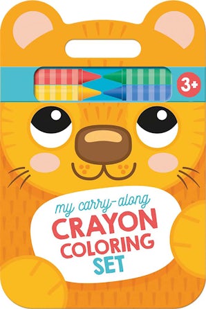 My Carry-Along Crayon Coloring Set: Cat & Friends (Ages 3+)