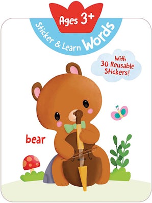 Sticker & Learn Words (Ages 3+)