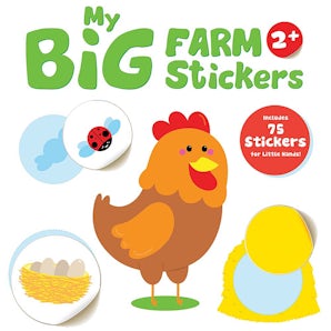 My Big Farm Sticker Book: Chicken (Ages 2+)