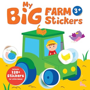 My Big Farm Sticker Book: Tractor (Ages 3+)