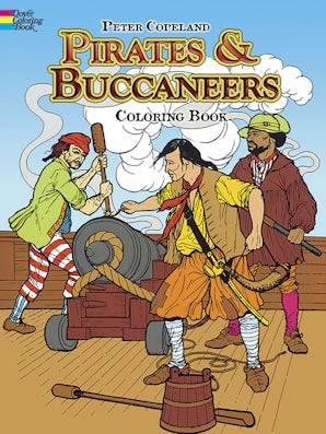 Pirates & Buccaneers Coloring Book