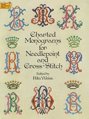 Charted Monograms for Needlepoint and Cross-Stitch