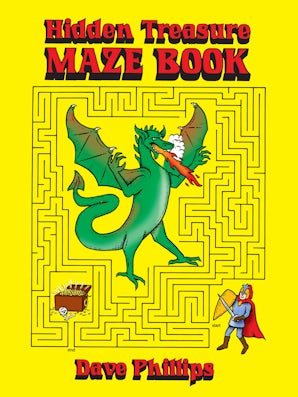 Hidden Treasure Maze Book – Dover Publications