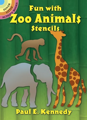 Fun with Zoo Animals Stencils