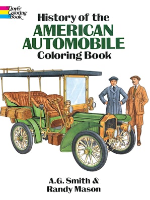 History of the American Automobile Coloring Book