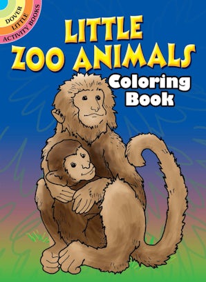 Little Zoo Animals Coloring Book
