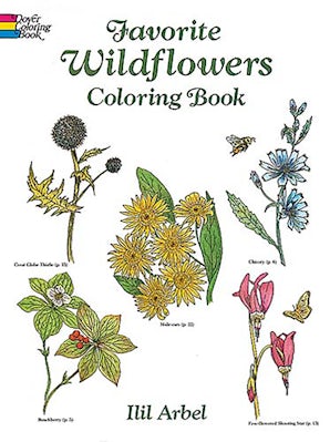 Favorite Wildflowers Coloring Book