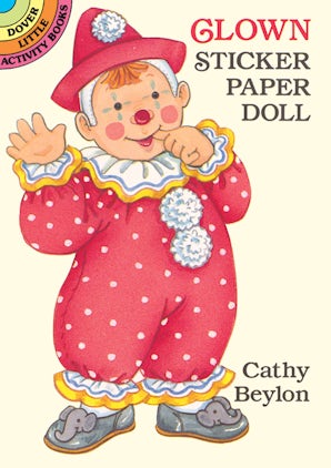 Clown Sticker Paper Doll