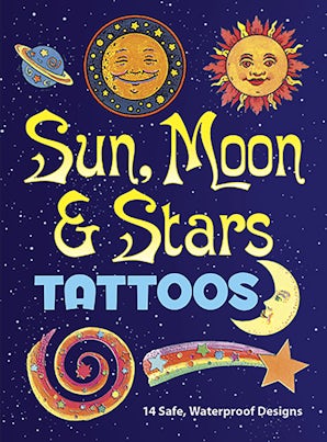 Sun, Moon and Stars Tattoos