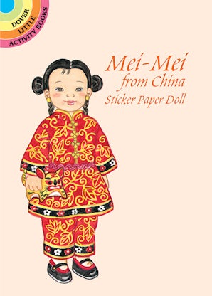 Mei-Mei from China Sticker Paper Doll