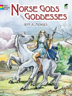 Norse Gods and Goddesses Coloring Book