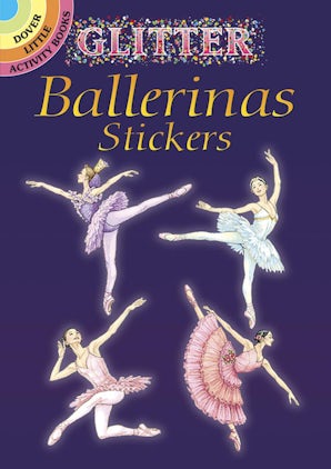 Glitter Stickers: Ballerinas