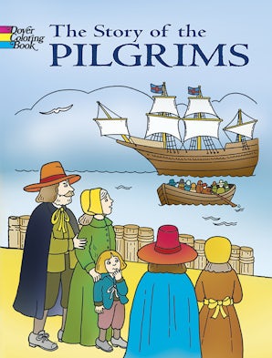 The Story of the Pilgrims Coloring Book