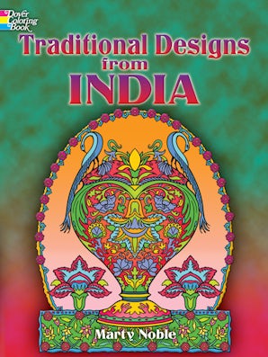 Traditional Designs from India Coloring Book