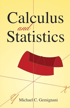 Calculus and Statistics – Dover Publications