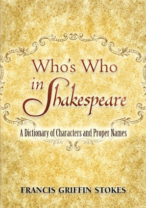 Who's Who in Shakespeare – Dover Publications