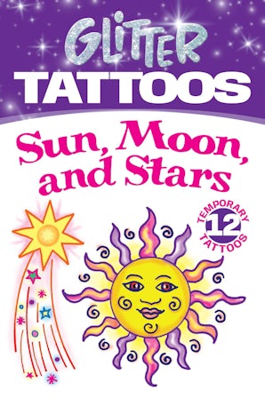 Glitter Tattoos Sun, Moon, Stars