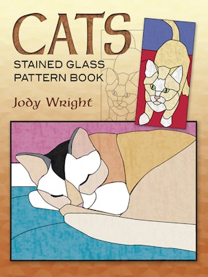 Cats Stained Glass Pattern Book