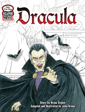 Color Your Own Graphic Novel DRACULA