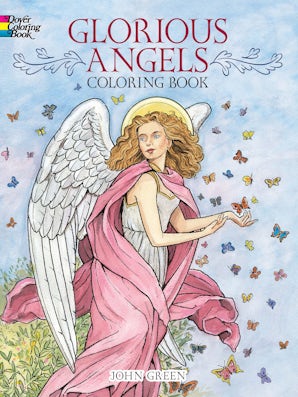 Glorious Angels Coloring Book
