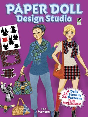 Cut Out Paper Dolls for Girls: 5 Fashion Activity Book for Girls Ages 8 -12  With Clothes & Dress Up (Paperback)