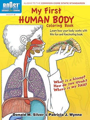BOOST My First Human Body Coloring Book