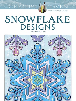 Creative Haven Snowflake Designs Coloring Book