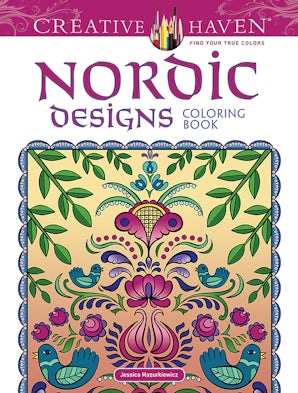 Creative Haven Deluxe Edition Nordic Designs Coloring Book