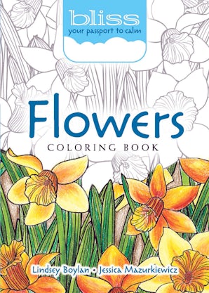 BLISS Flowers Coloring Book