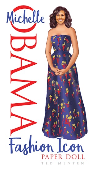 Michelle Obama Fashion Icon Paper Doll
