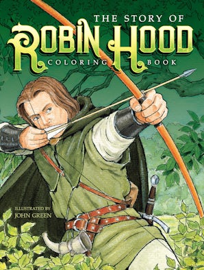 The Story of Robin Hood Coloring Book